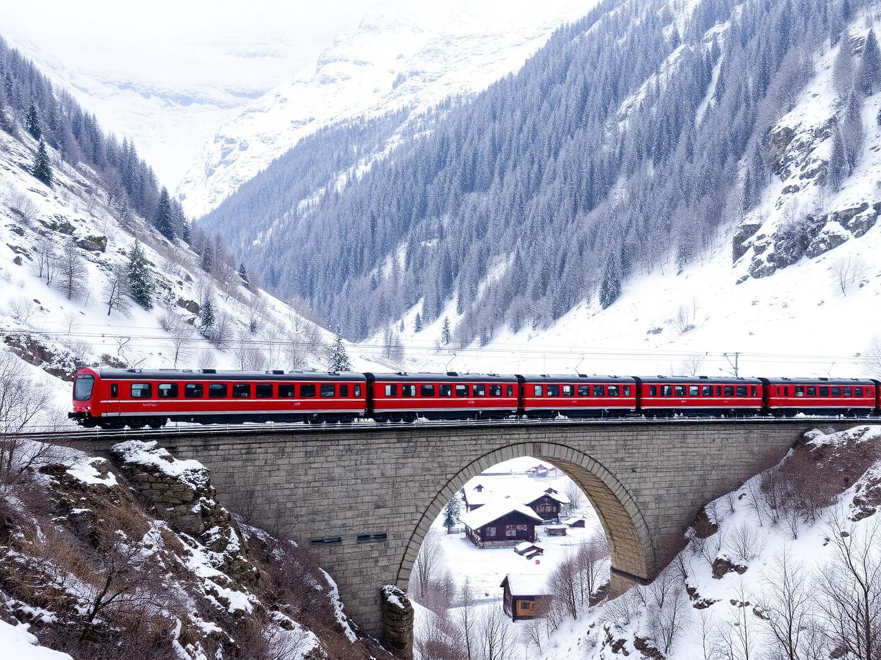 Glacier Express — Trem panorâmico